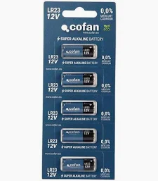 Pilas LR23-12V COFAN Mandos